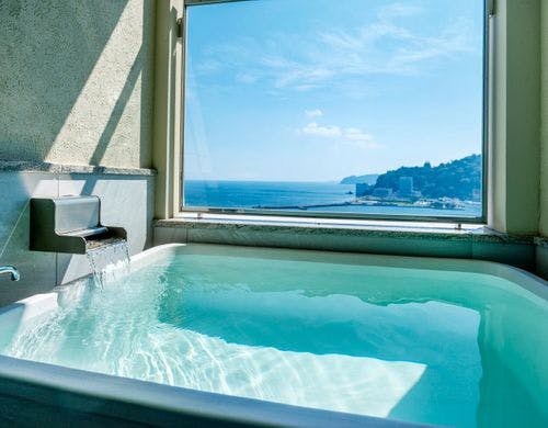 オーシャンビュー客室風呂（イメージ）