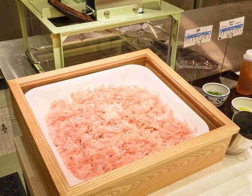 【朝食/バイキング】削りたて鰹節