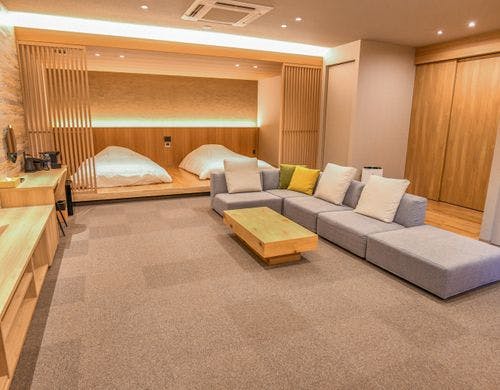 【半露天付】広さ96平米のスイートルーム