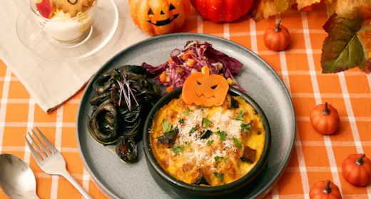 【翌日ランチ】秋の味覚を楽しむハロウィン限定ランチ
