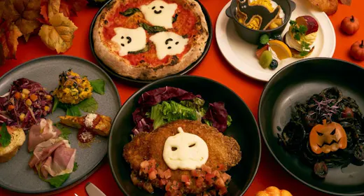 【ホテルディナーで満喫ステイ】秋の味覚と楽しむハロウィン限定イタリアンコース