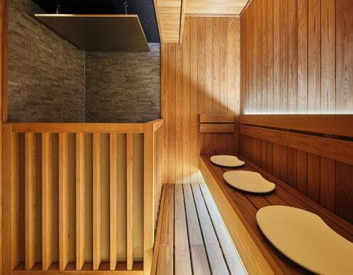 大浴場内サウナ