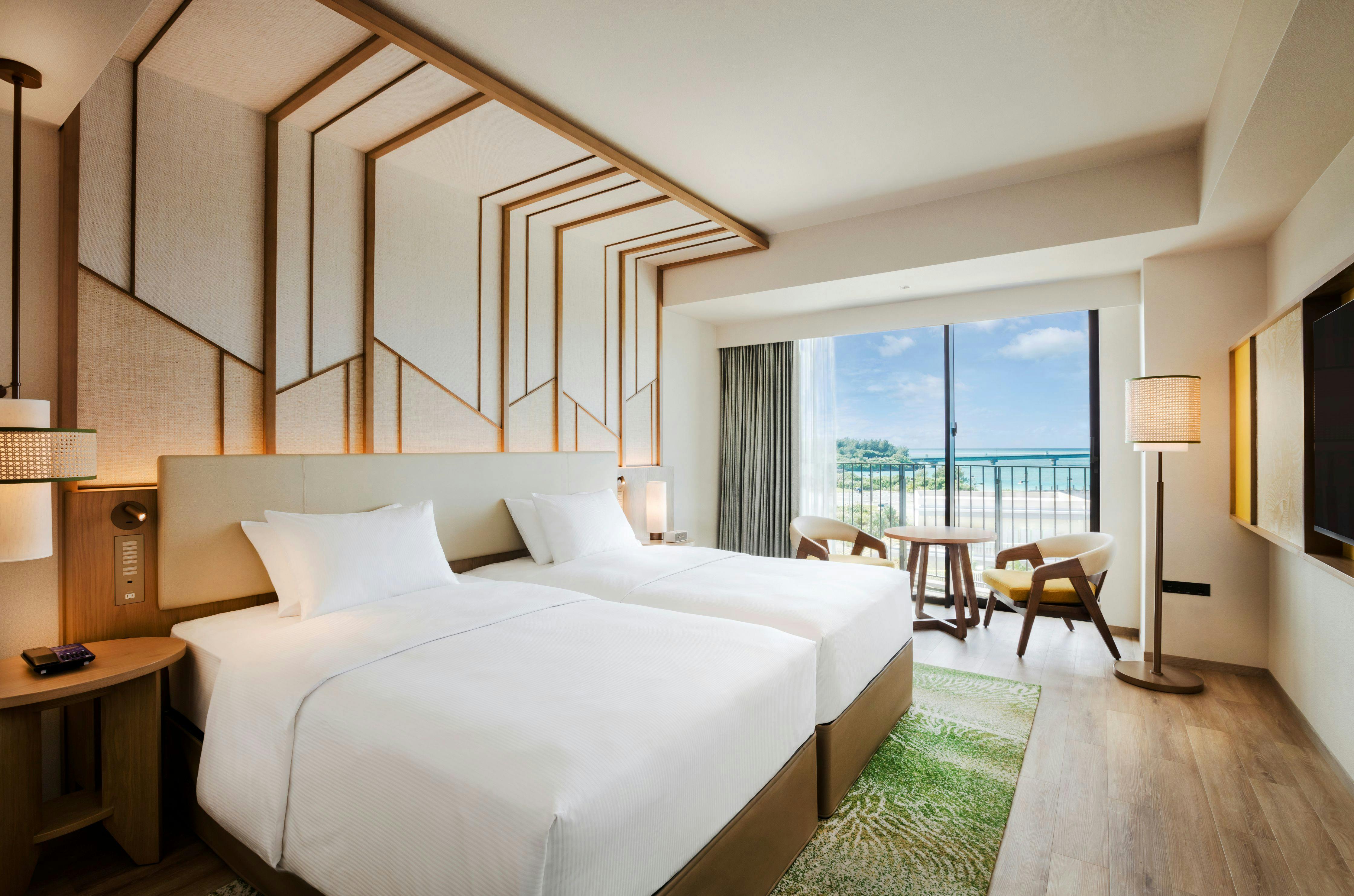 트윈 베드룸 오션뷰