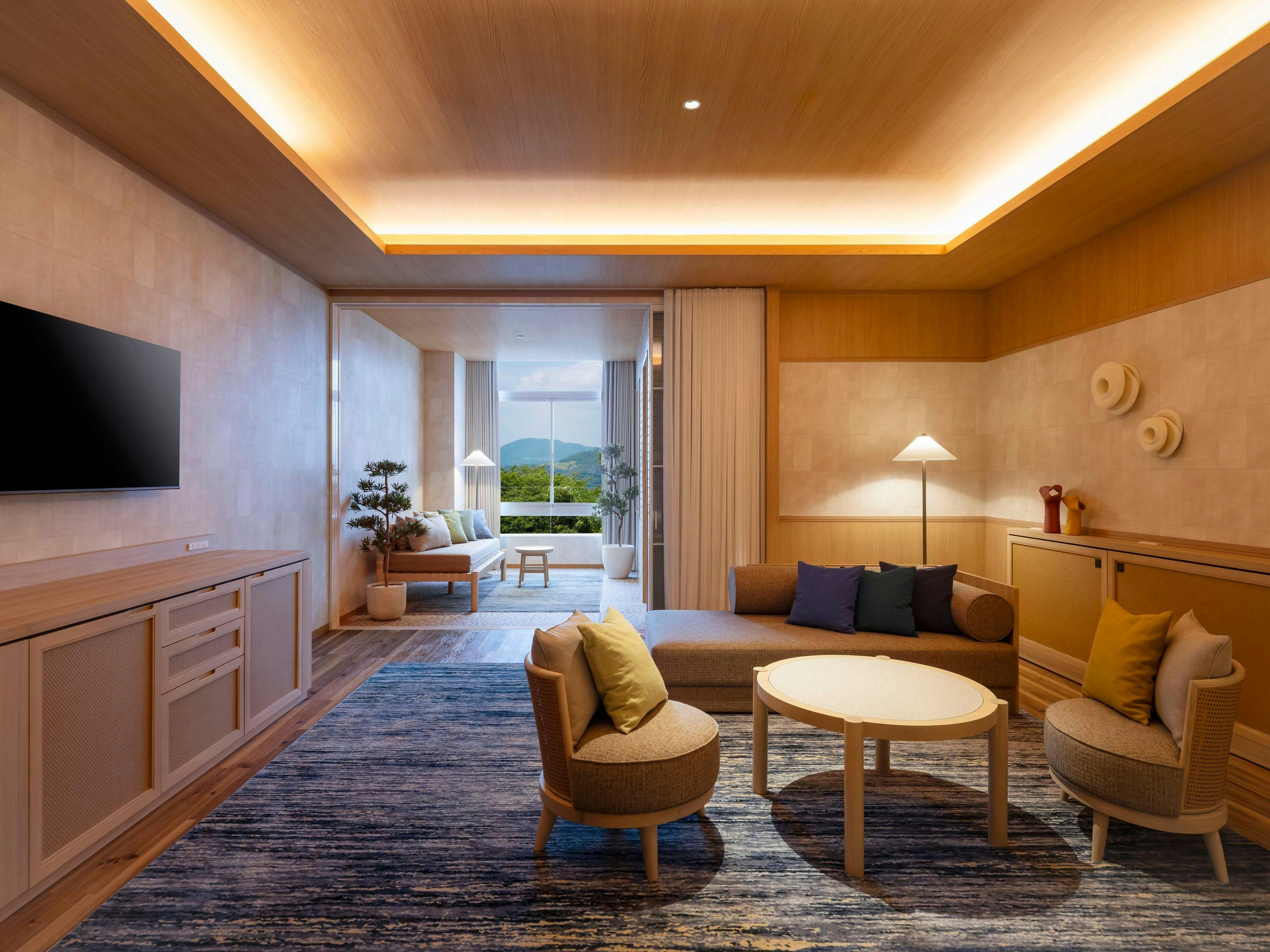 【温泉半露天風呂付】プレミアムルーム