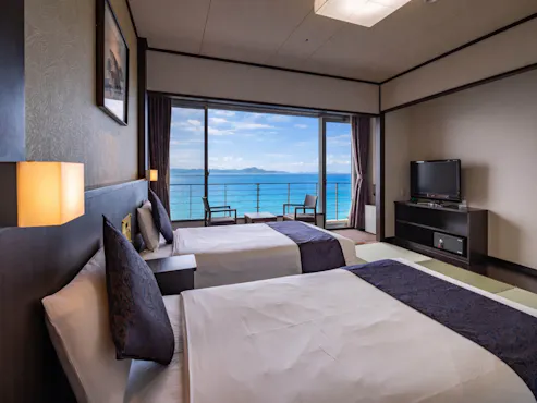 【オーシャンビュー】和室ツイン/32平米(和室)<T2N>