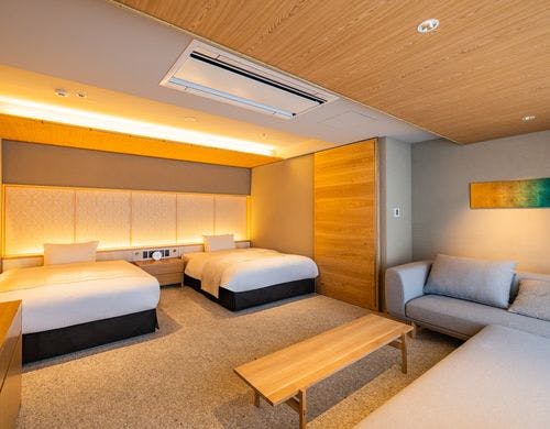 デラックスツインベッドルーム