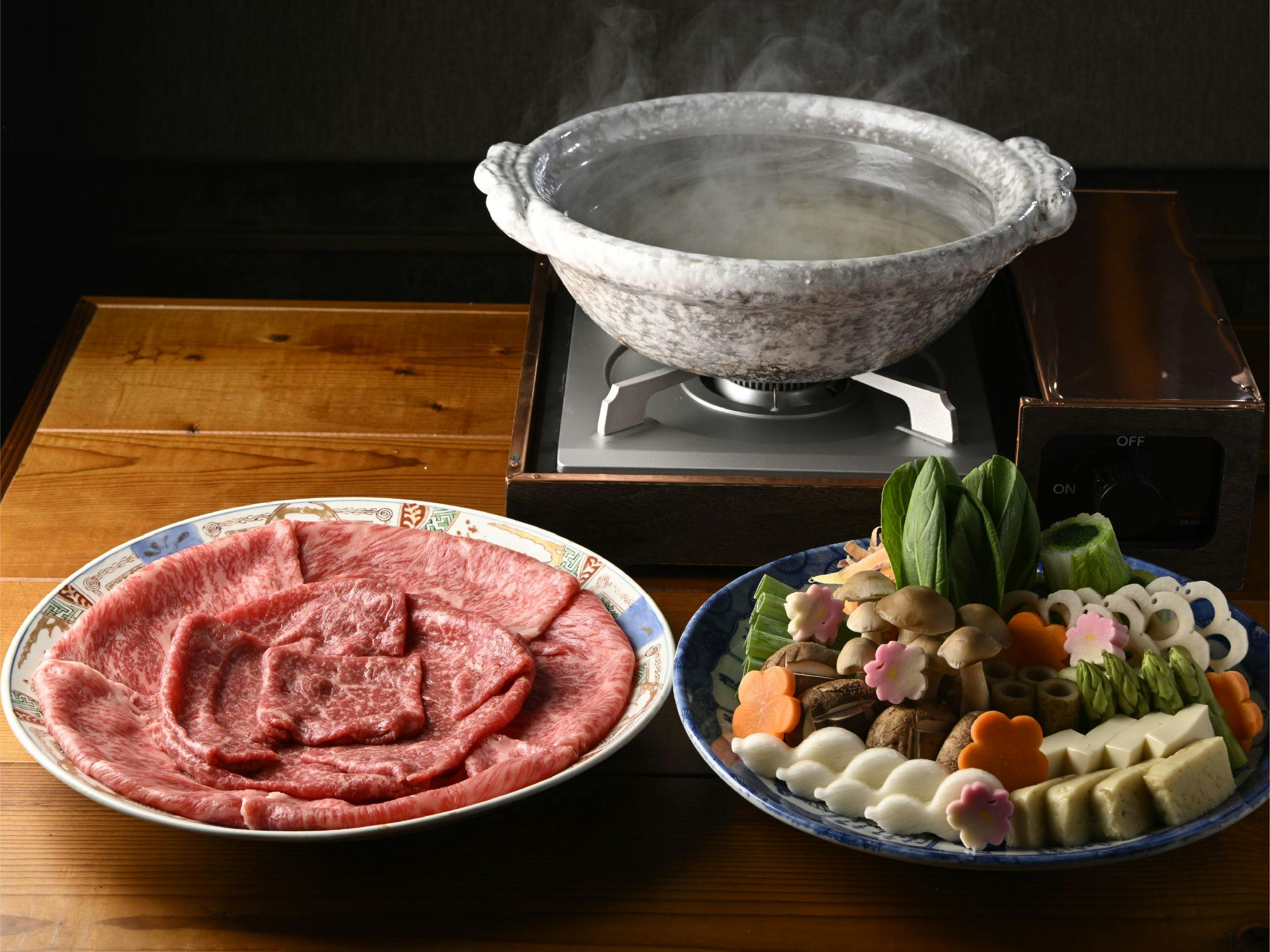 開業記念20％OFF【2食付】夕食 特選鍋コース