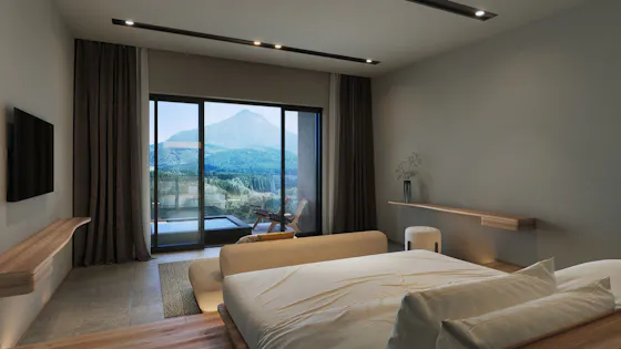 Superior King Room with Open-Air Bath