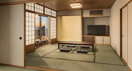 【本館 金泉風呂付】プレミアム和室6名