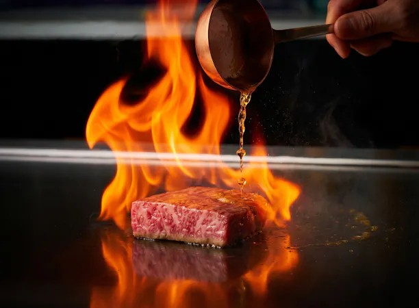 【料理】夕食 鉄板焼 コース(イメージ)