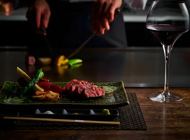 【料理】夕食 鉄板焼 コース(イメージ)