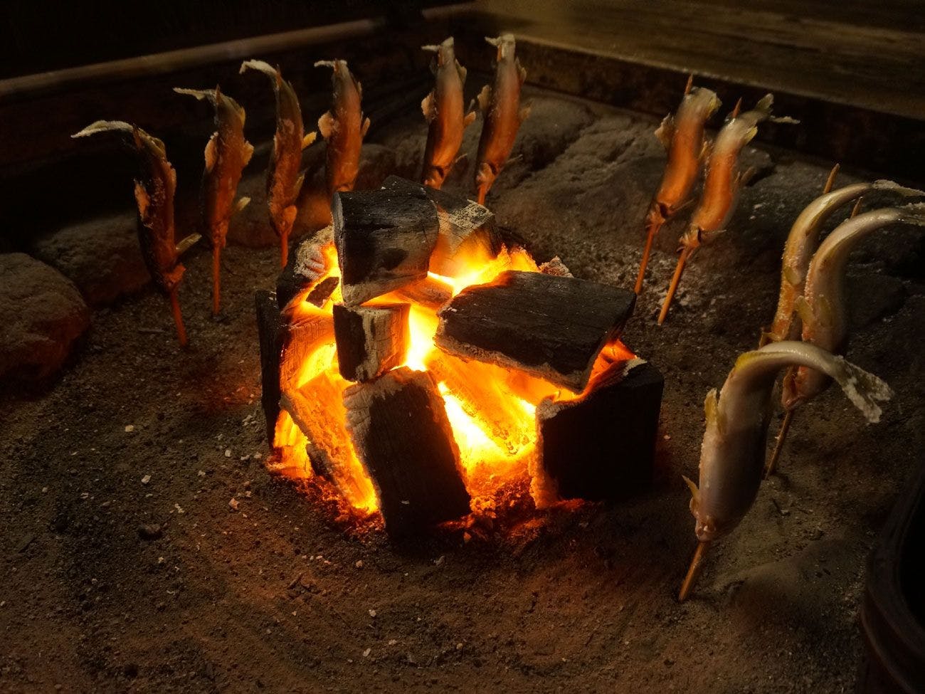 囲炉裏の御宿 花敷の湯
