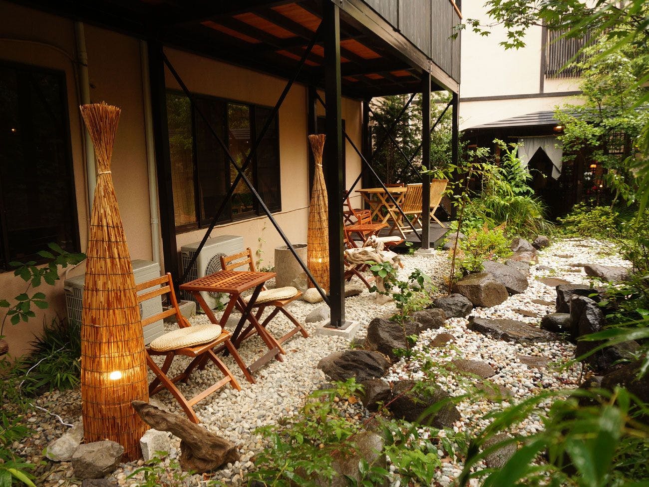 囲炉裏の御宿 花敷の湯