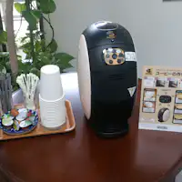 2階共用部にはバリスタが。