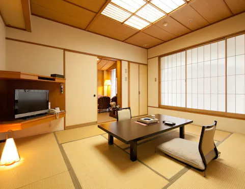 ห้องพักมาตรฐานของเรา: ห้องสไตล์ญี่ปุ่นขนาด 8 ถึง 12 เสื่อทาทามิ