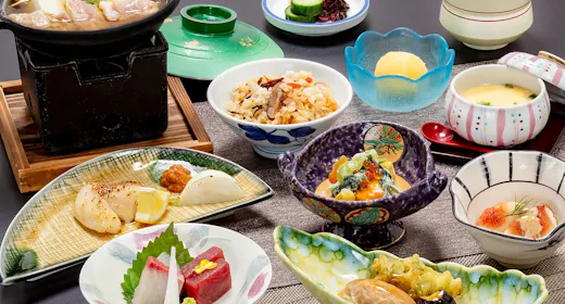 【旬御膳】リーズナブル夕食プラン 一泊二食付き