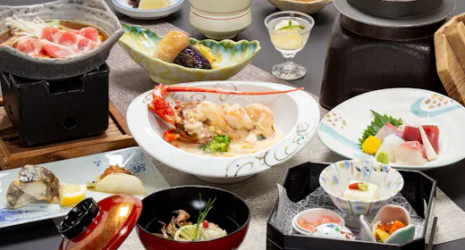 【雅御膳】ハイグレード夕食プラン 一泊二食付き