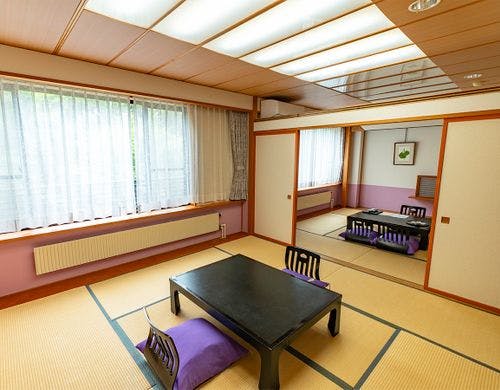 【和室8畳＋8畳】二間続きのゆったり空間