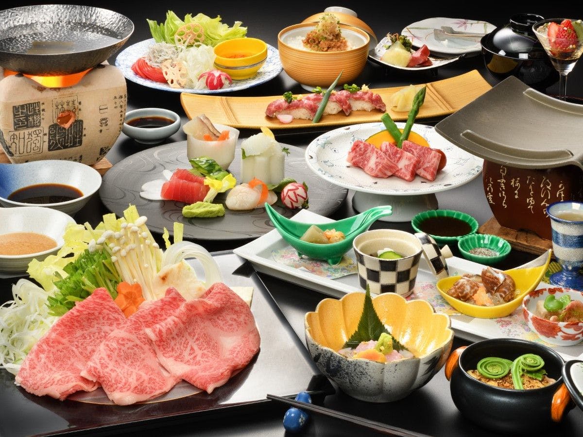 【อาหารเย็น】ยามากาตะบีฟไคเซกิแห่งความสุข