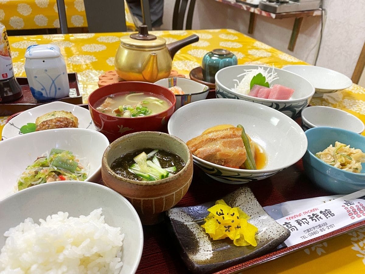 *【夕食一例】