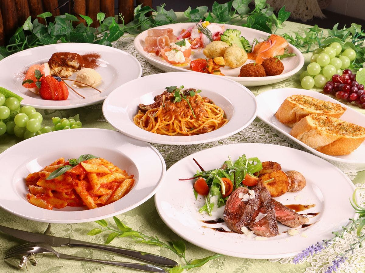 手作りイタリアンコース料理