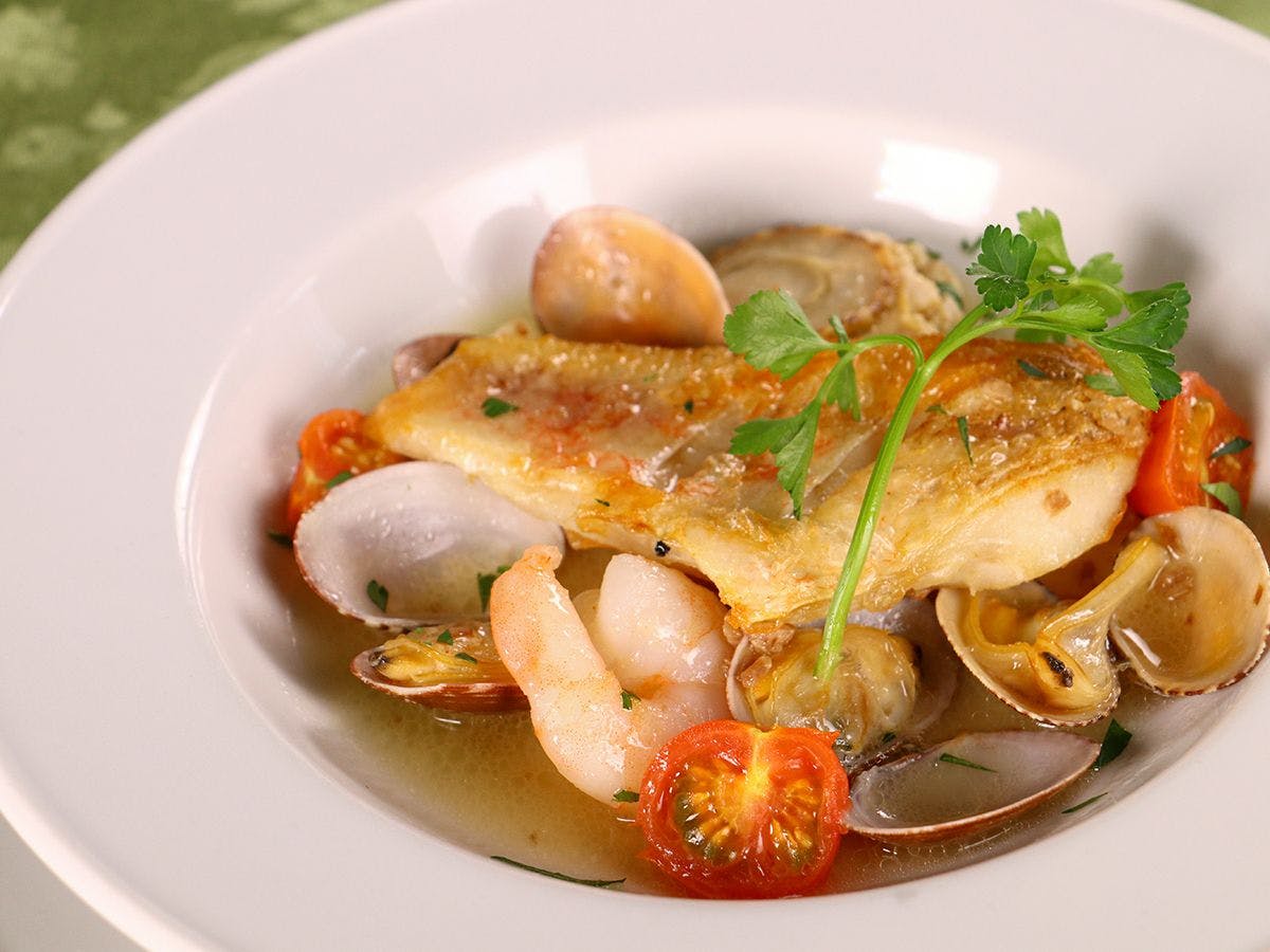 メインは選べる☆アクアパッツァ