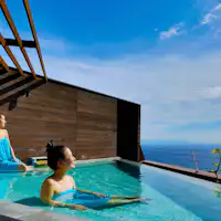 薫風では空と海との一体感が味わえます