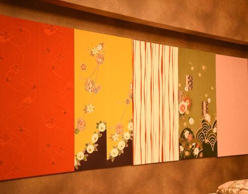 【ベッドボードアート】