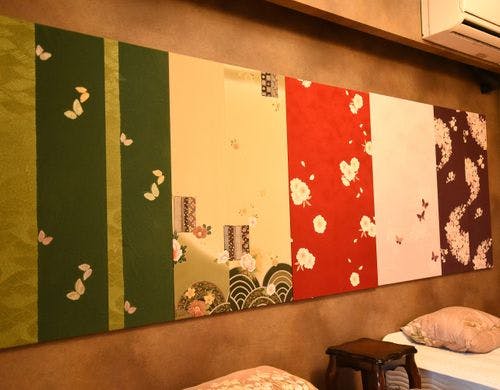 【ベッドボードアート】