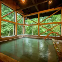 ห้องอาบน้ำสาธารณะ Aneko no Yu (อ่างอาบน้ำไม้ฮิโนกิ)