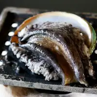 【鮑の踊り焼き】