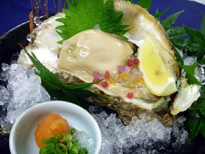 夏の味覚 岩ガキ