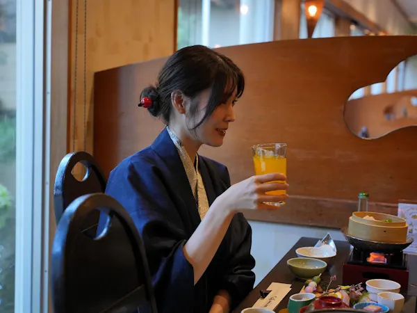 飲み放題付! 料理長おすすめ会席 夕食は金目鯛姿煮&鮑 朝食は和定食 (夕朝食付き)