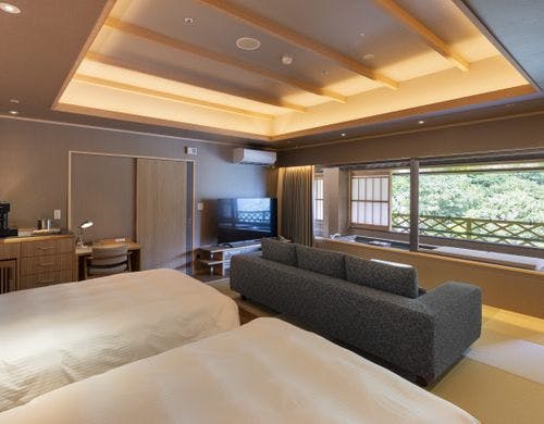 最上階　温泉露天風呂付　牡丹～BOTAN～