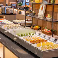 夕食バイキング デザートコーナー例