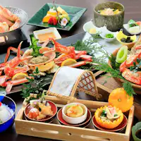 【저녁 식사/겨울 한정】게 가이세키 ※이미지