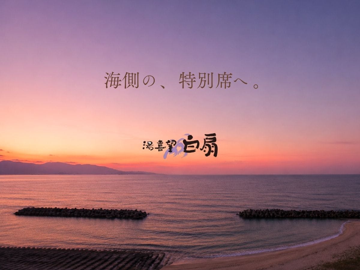 湯喜望　白扇