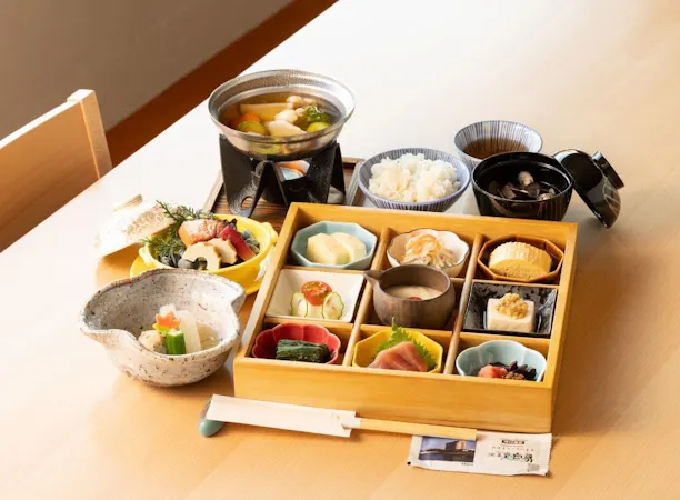 心豊かな和朝食。(一例)