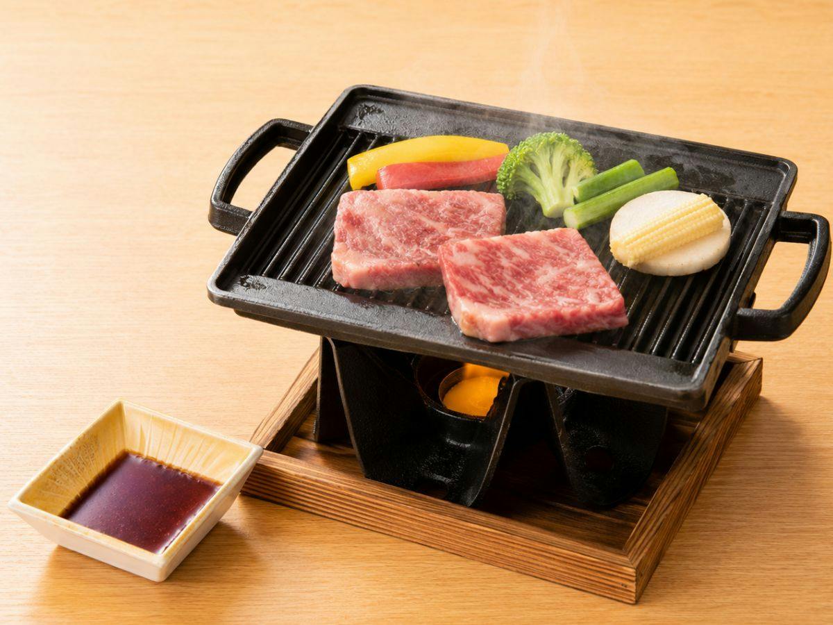 鳥取和牛のやわらかな口当たり（一例）