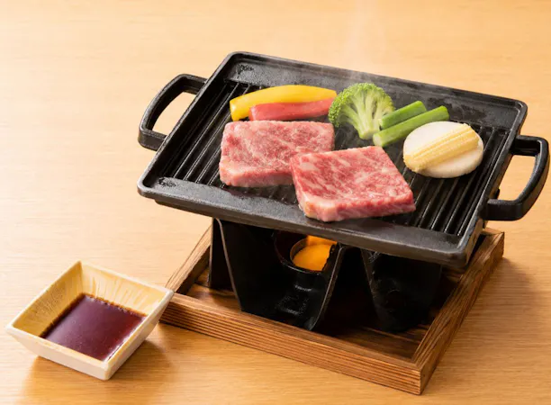 鳥取和牛のやわらかな口当たり(一例)