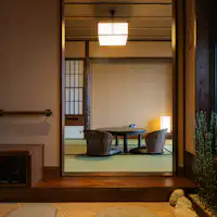 【知覧の間】坪庭半露天温泉付き薩摩和室