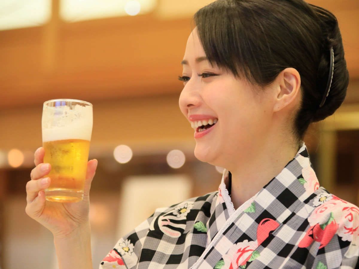 【ダブル特典】人気特典四万たむらの入浴パス＆アルコール飲み放題付！和洋中バイキング