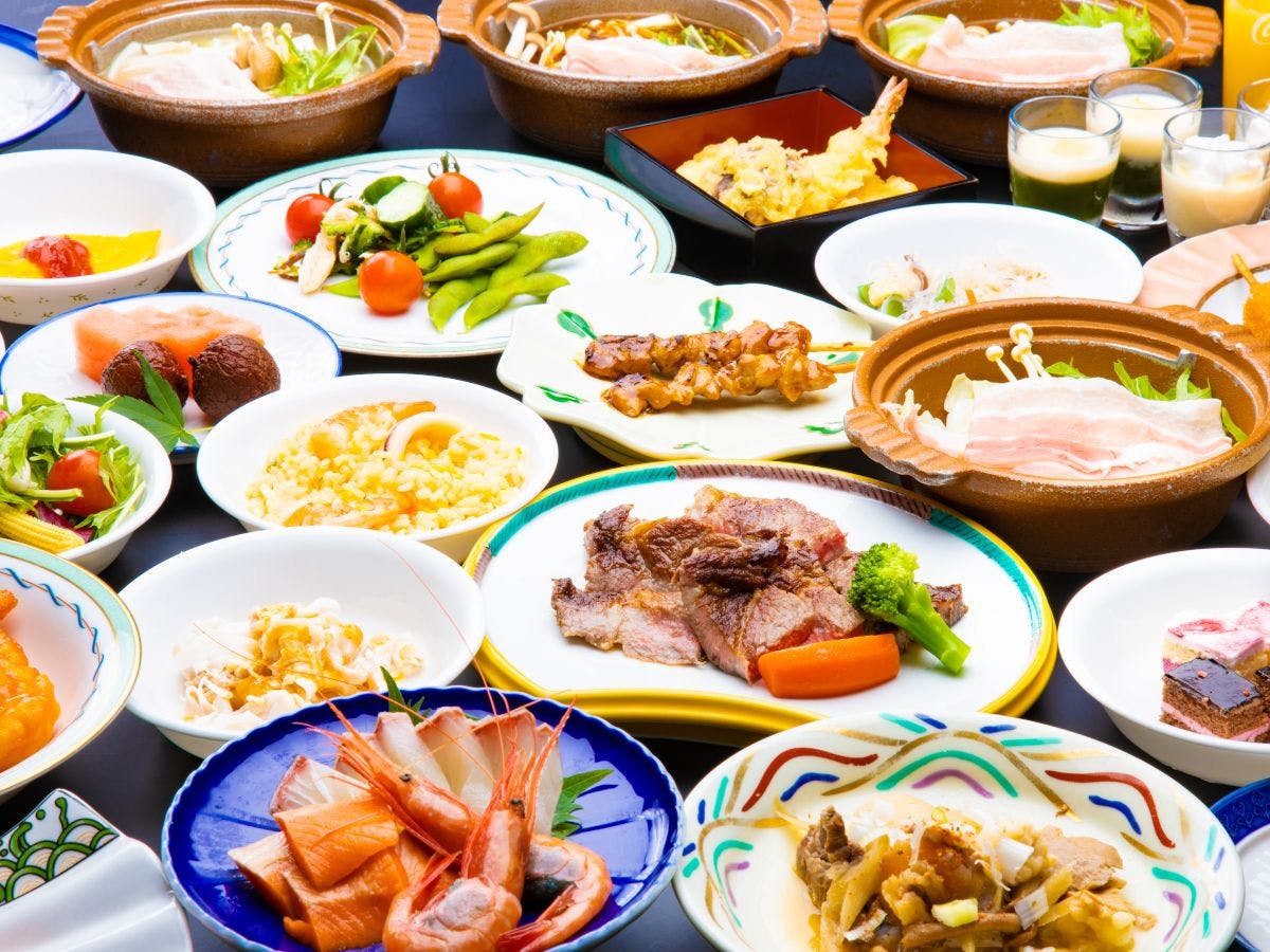 【夕食バイキング】和洋中様々なお料理