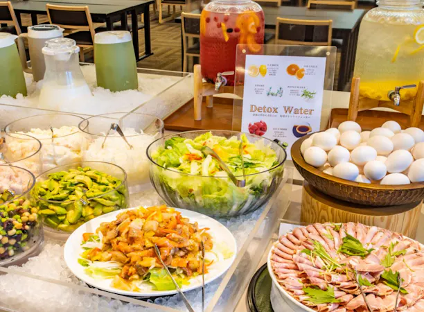 【朝食】種類豊富なメニューをご用意!