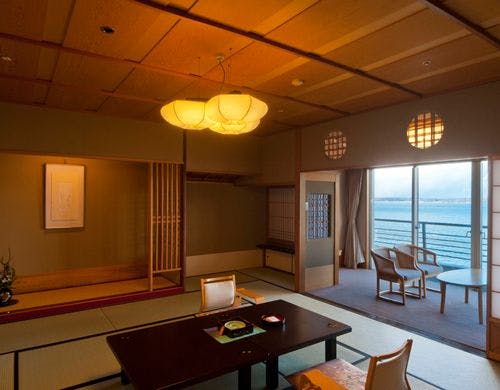 七尾湾を一望！