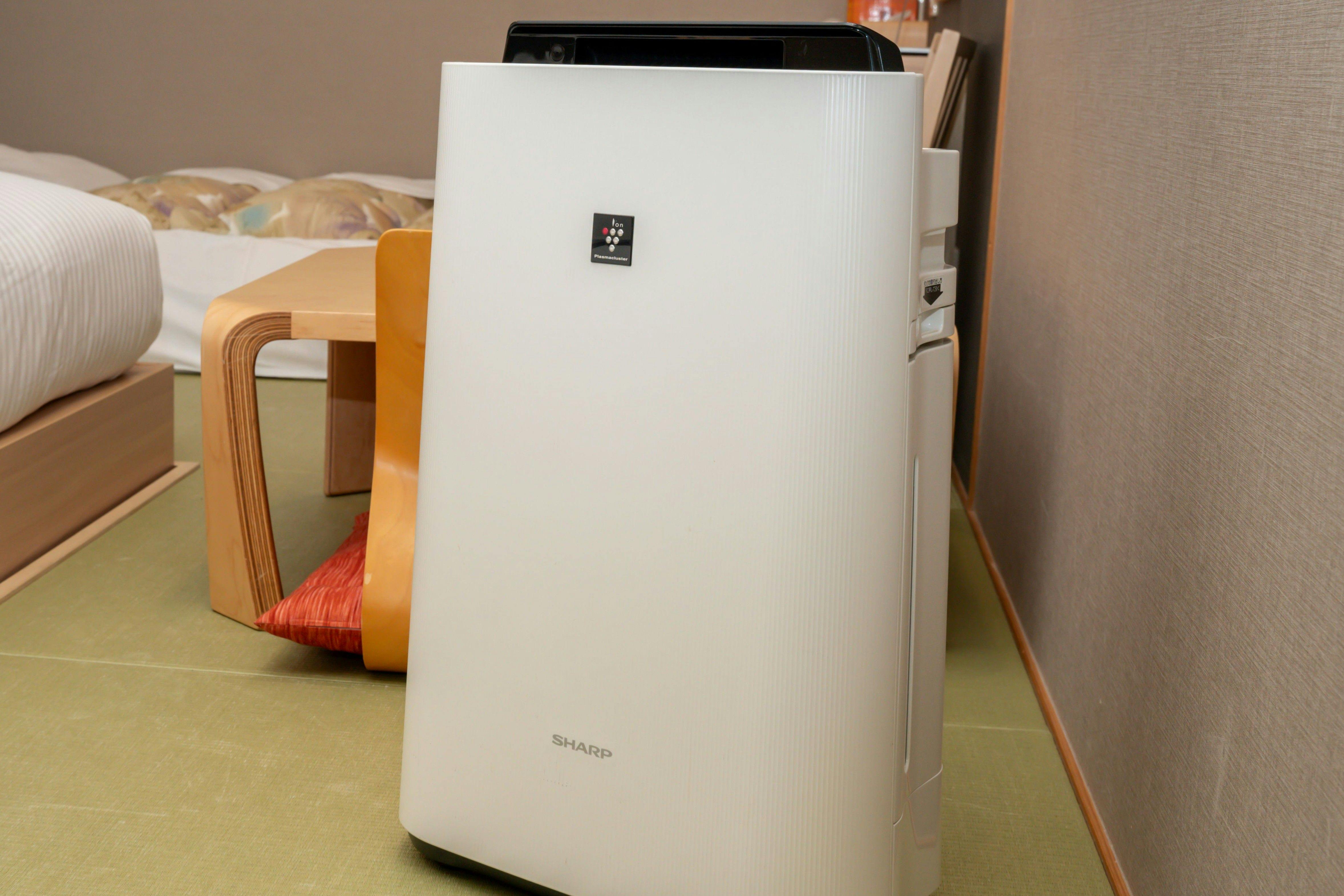 お部屋設備（加湿機能付き空気清浄機）