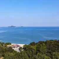 客室から見る多島美