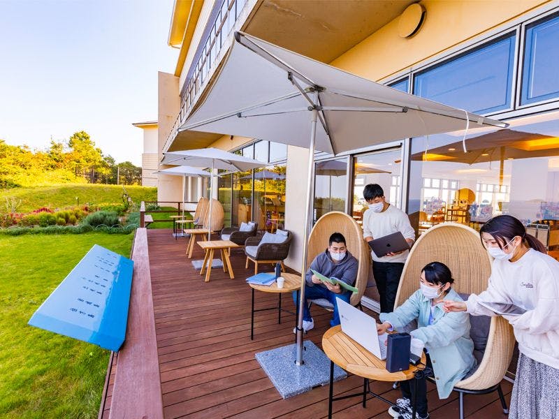 絶景×リゾート×ワーク「リゾワテラス」