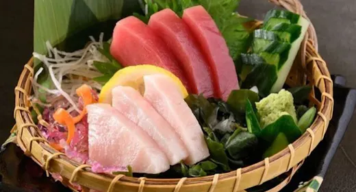 【一品料理付】愛媛の贅を食べ比べ! だてまぐろ&媛スマのお造り付きビュッフェプラン