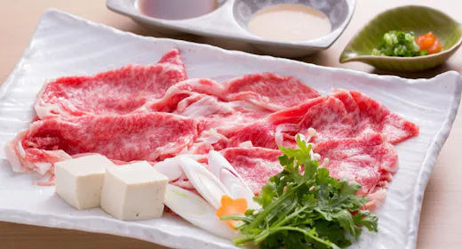 しまね和牛しゃぶしゃぶ付き会席